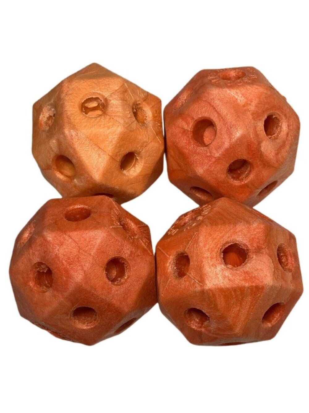4 Discovery Kids Build Play Construction Fort Tent Orange Ball Connectors Parts